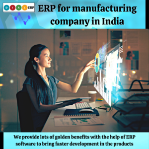 ERP for manufacturing company in india