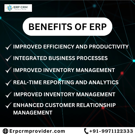  ERP Companies Benefits